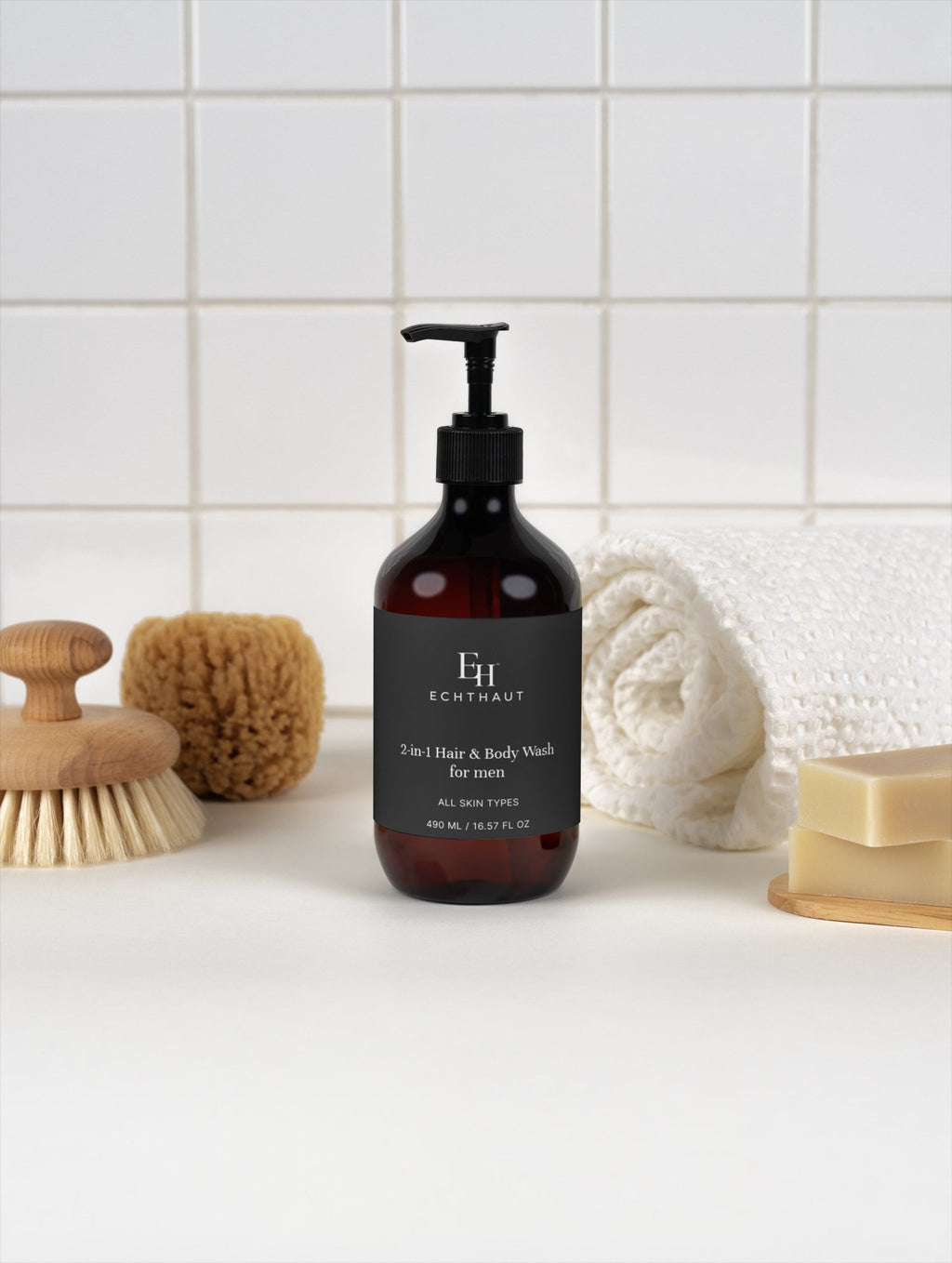 2-in-1 Hair & Body Wash for men - ECHTHAUT