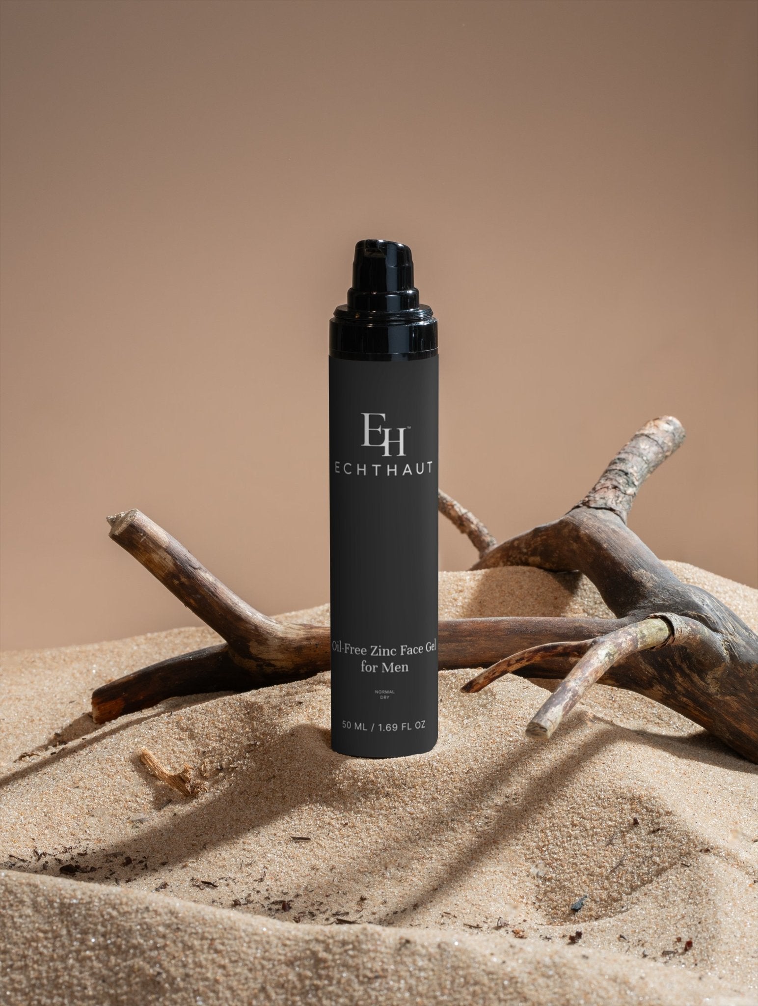 Oil-Free Zinc Face Gel for Men - ECHTHAUT