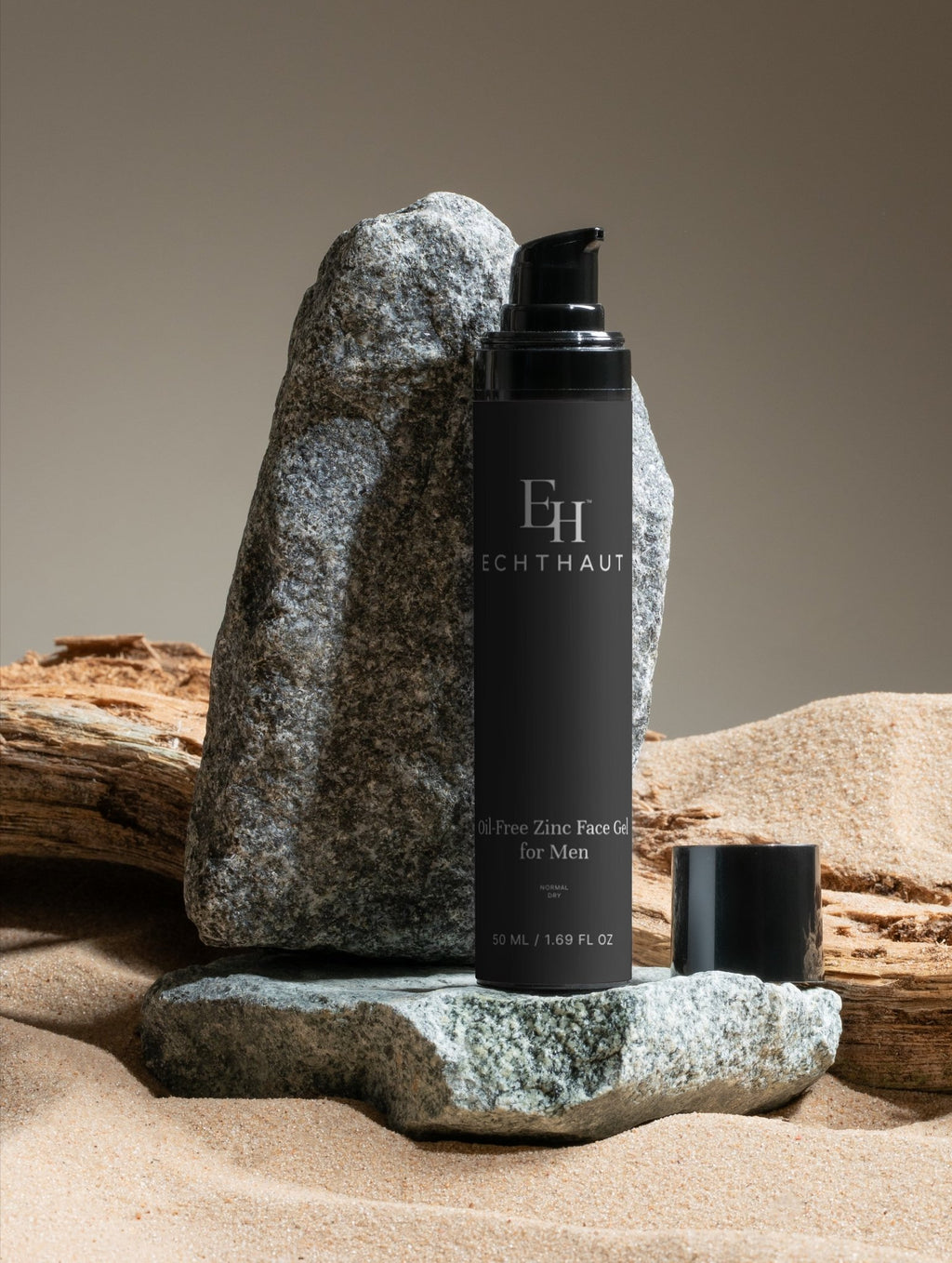Oil-Free Zinc Face Gel for Men - ECHTHAUT